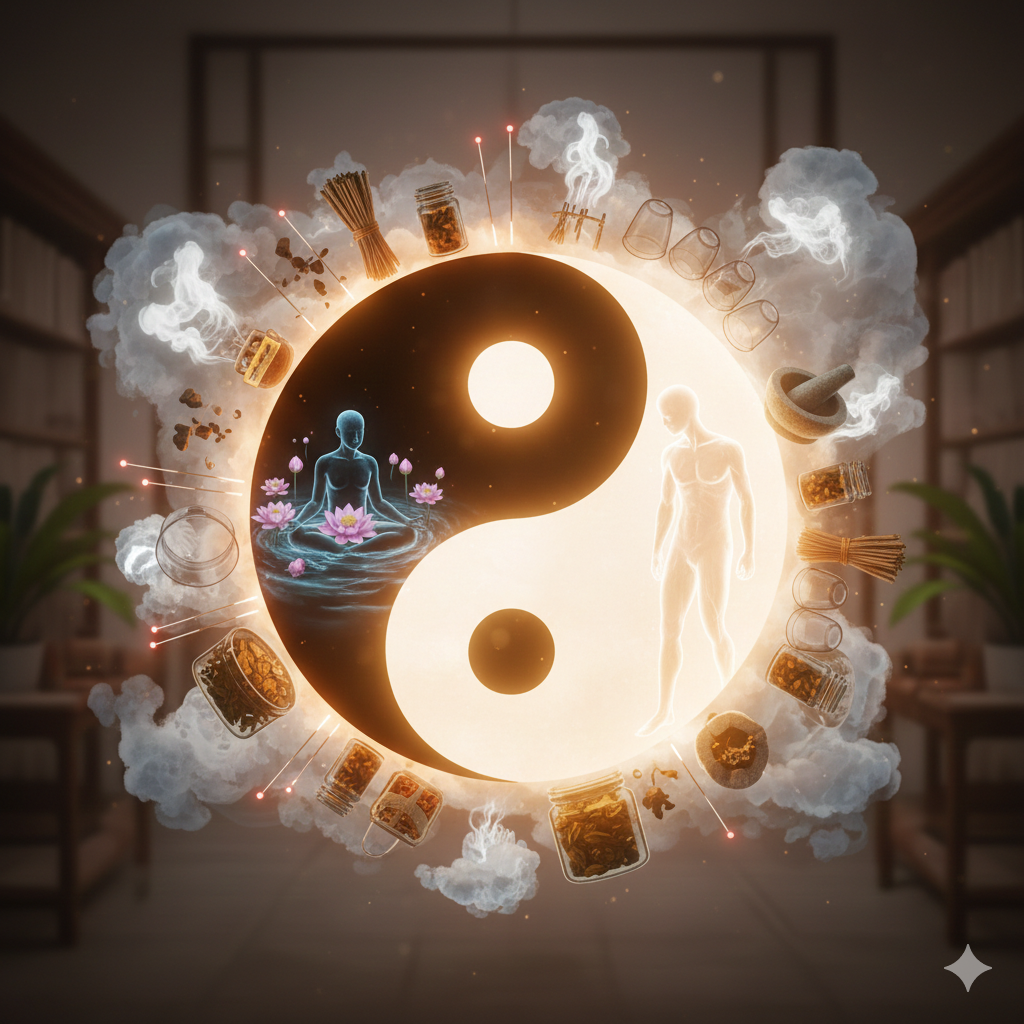 Medicina Tradizionale Cinese. Rappresenta. Ritrovare l'armonia:
il ruolo dei trattamenti della
Medicina Tradizionale Cinese.