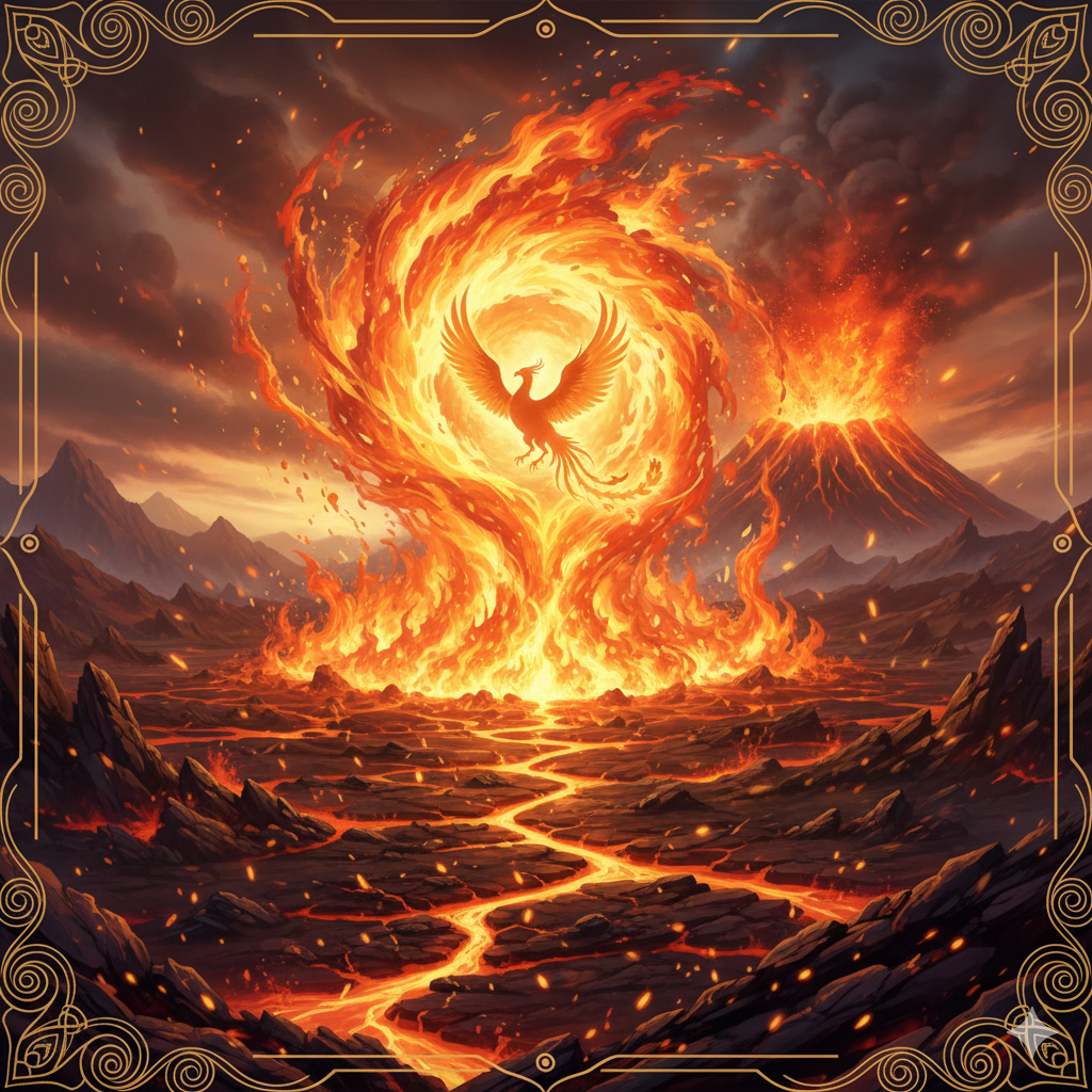 I Cinque Elementi la base della filosofia cinese. Rappresenta. Fuoco (Huǒ, 火)
Passione e Trasformazione.