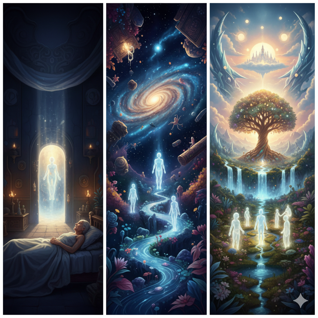 La Mia Esperienza di Guarigione Spirituale. Rappresenta.      
Viaggio in Paradiso
Un'Esperienza Oltre la Vita.