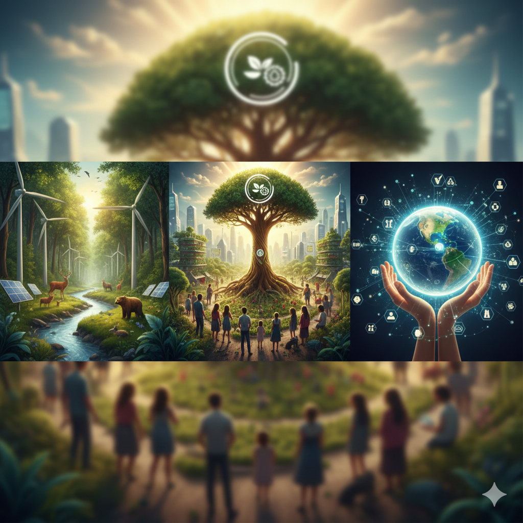 ESG e Sostenibilità. Rappresenta. Sostenibilità: La Visione Olistica per un Futuro Equo.