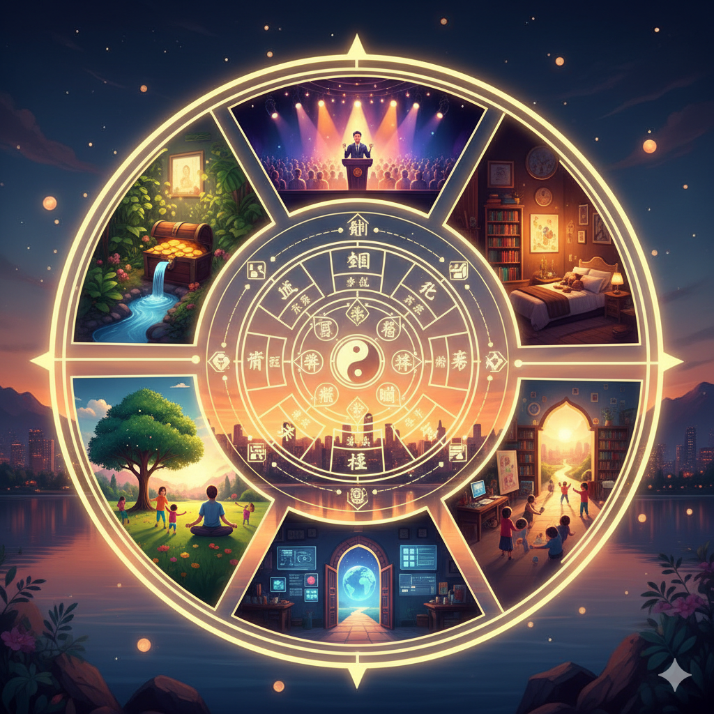 Feng Shui a 360°. Rappresenta.                  I Principi Fondamentali del Feng Shui a 360° che Influenzano la Vita.