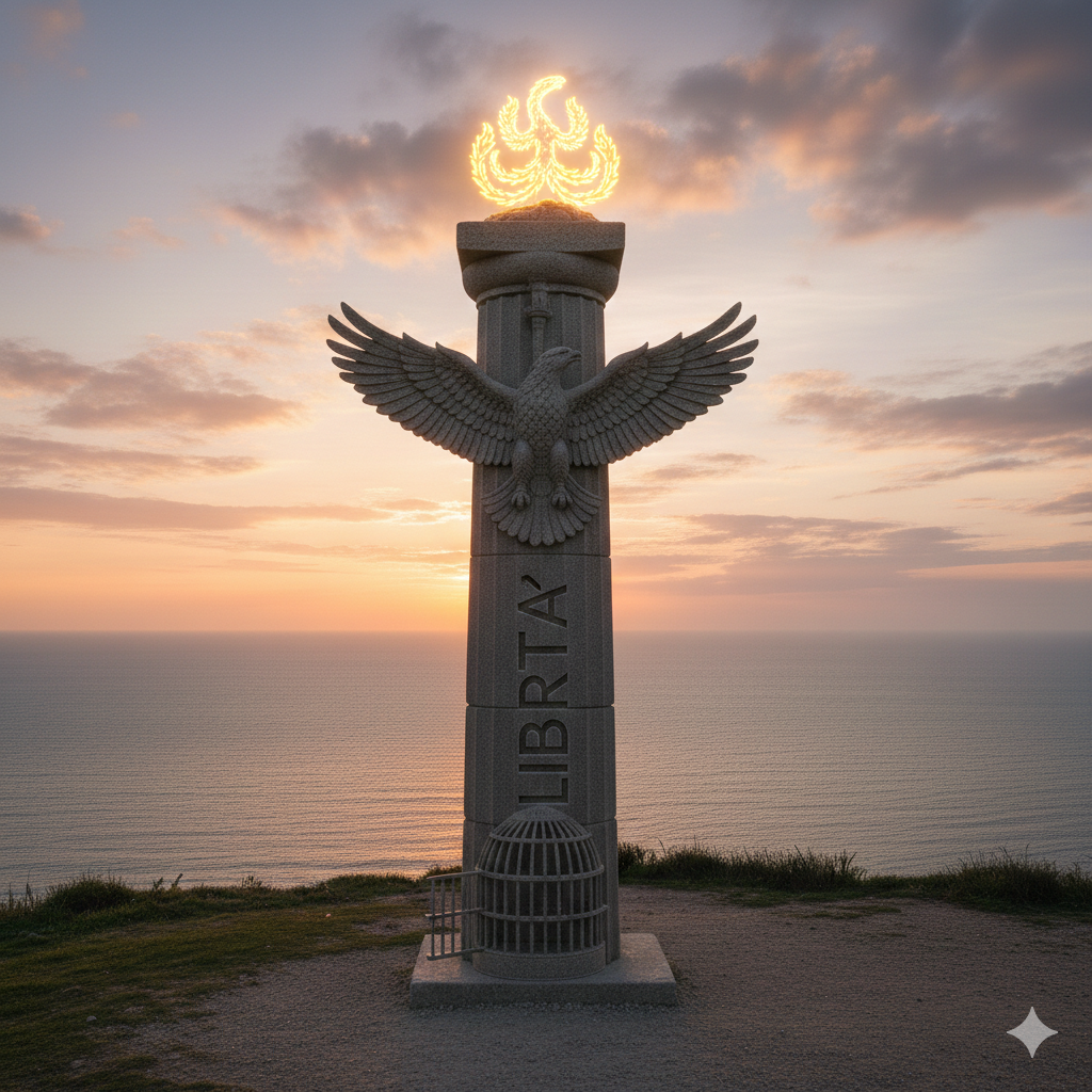 Valore Rispetto Famiglia e Libertà. Rappresenta la Libertà.