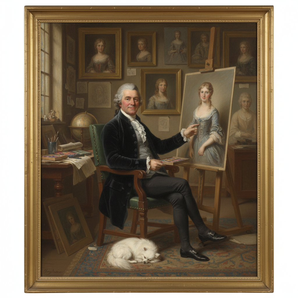 I Grandi Maestri del Pastello e le loro Tecniche. Rappresenta. Raffigurato. John Russell (1745-1806)