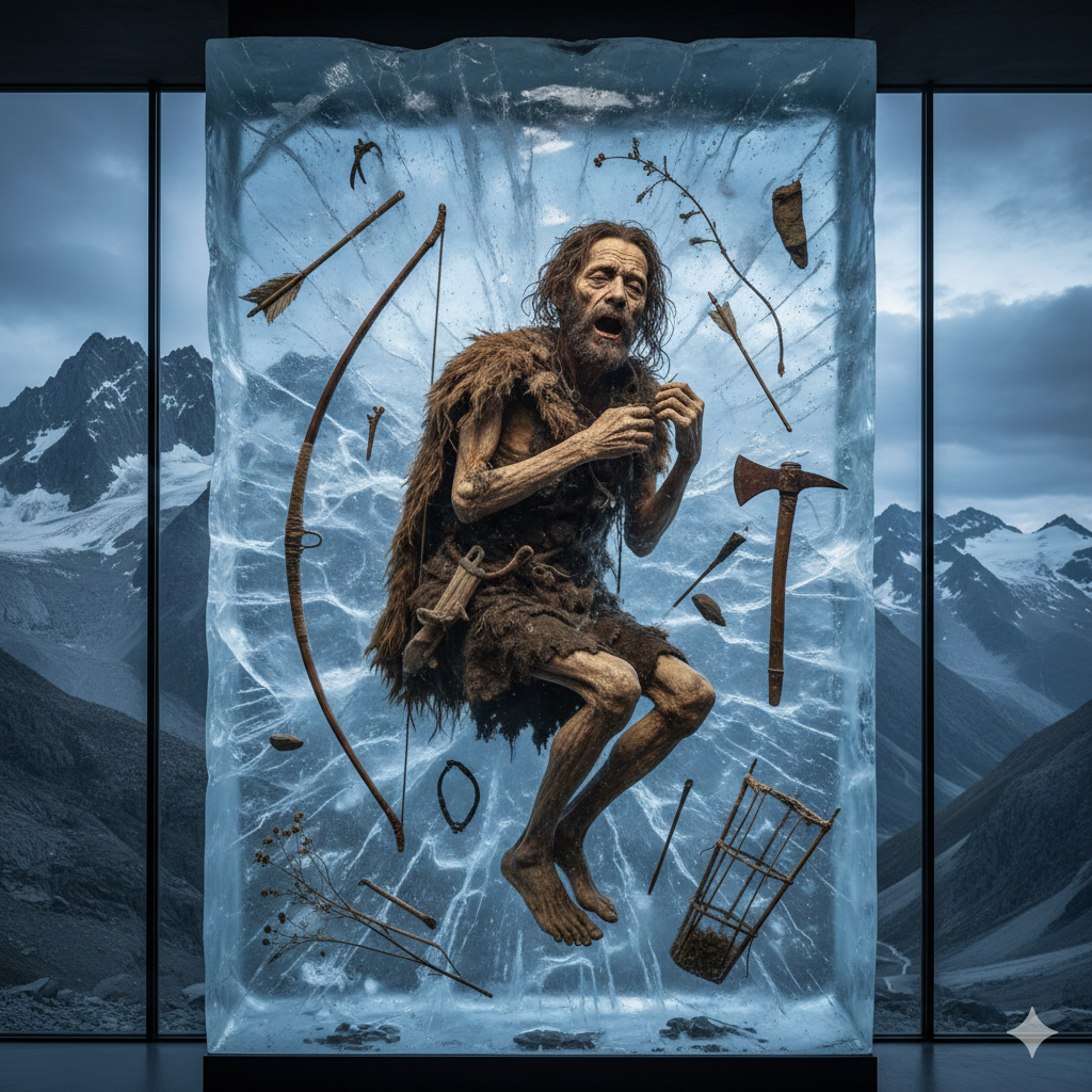 Origini Tatuaggi e Storia. Rappresenta. Ötzi, l'Uomo venuto dal Ghiaccio.