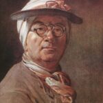 Jean-Baptiste-Siméon Chardin (1699-1779) Ritratto di se stesso.