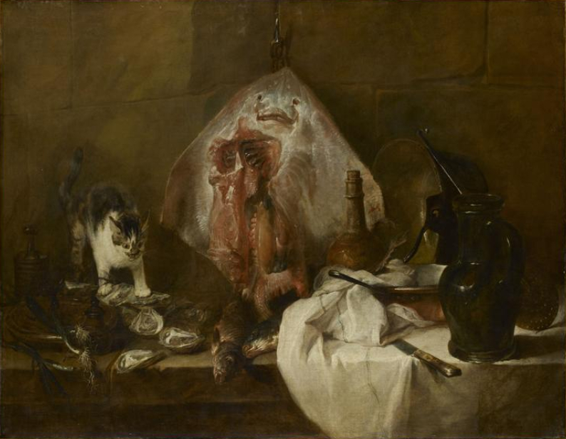 Jean-Baptiste-Siméon Chardin(1699-1779). La razza (1728) olio su tela